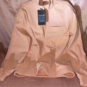 Fabletics Club Cord 1/4 Zip Jacket mens size M